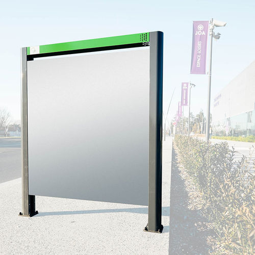 Stele zur Beschilderung - MODULAR - TF URBAN - galvanisiertem Stahl / für öffentliche Bereiche