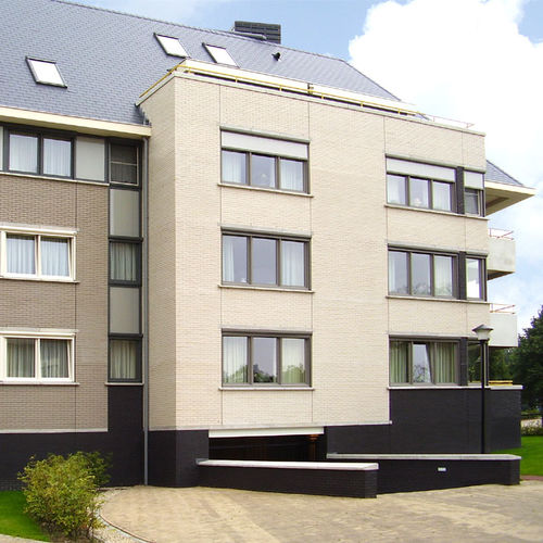 Ziegel für Fassaden - FARO - Röben - Massiv / isolierend / Relief