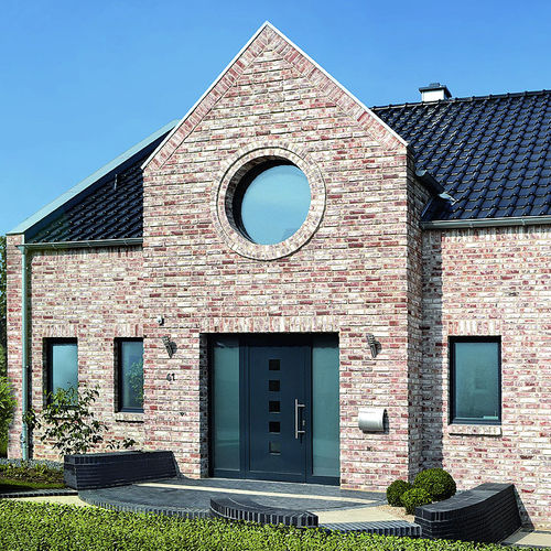 Ziegel für Fassaden - GEESTBRAND - Röben - Massiv / isolierend / Relief