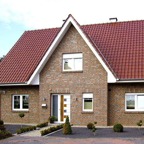 Ziegel für Wand - GREETSIEL - Röben - Massiv / isolierend / Relief