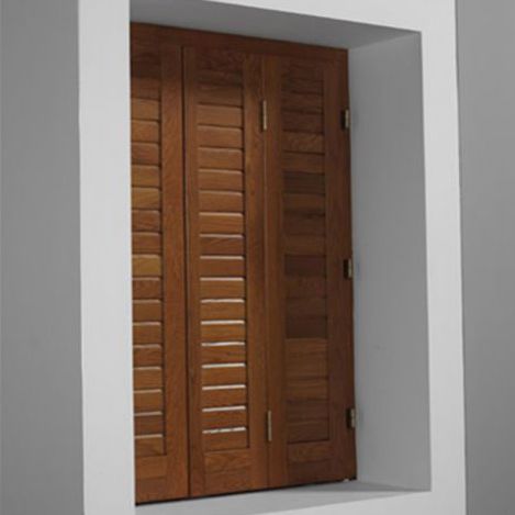 Faltbarer Fensterladen - isamserramenti - Holz