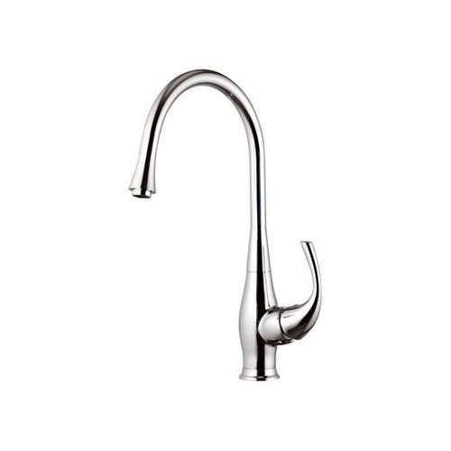 Aufsatz-Einhebelmischer - 571PN - Rubinetterie Mariani - aus verchromtem Metall / für Küche / 1-Loch