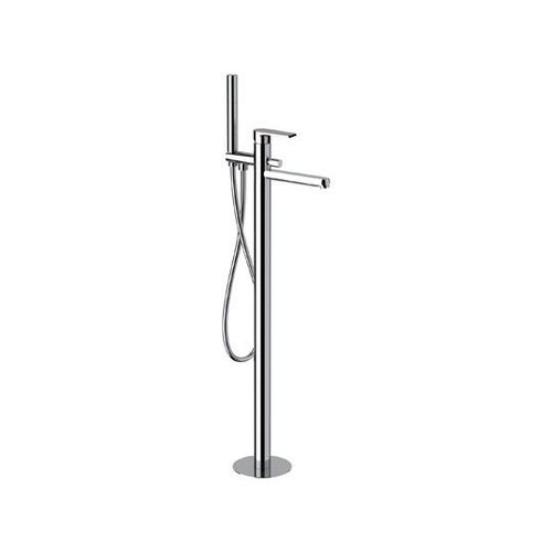 Einhebelmischer für Badewanne - 21AAT - Rubinetterie Mariani - bodenstehend / aus verchromtem Metall / für Badezimmer