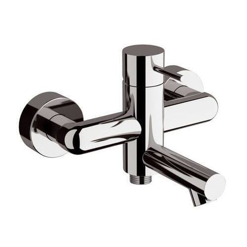 Einhebelmischer für Waschtisch - 212UM - Rubinetterie Mariani - wandmontiert / aus verchromtem Metall / für Badezimmer