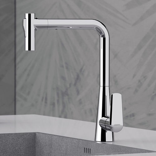 Aufsatz-Einhebelmischer - 591AR - Rubinetterie Mariani - Messing / für Küche / 1-Loch