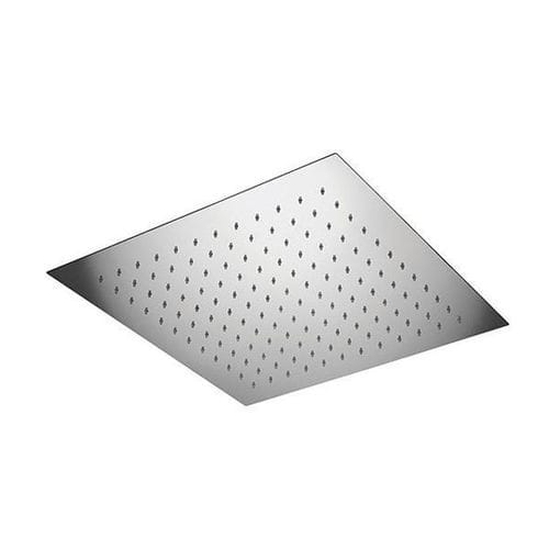 Duschkopf für Deckeneinbau - SFQ44 - Rubinetterie Mariani - deckenmontiert / quadratisch / Regenstrahl