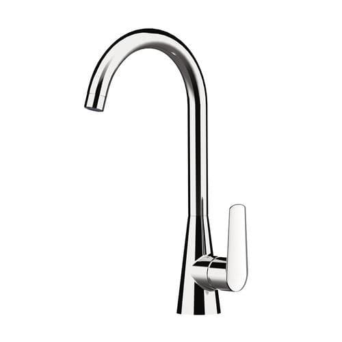 Aufsatz-Einhebelmischer - 596AR - Rubinetterie Mariani - aus verchromtem Metall / für Küche / 1-Loch