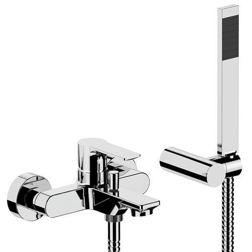 Einhebelmischer für Badewanne - 230IC - Rubinetterie Mariani - wandmontiert / verchromter Messing / für Badezimmer