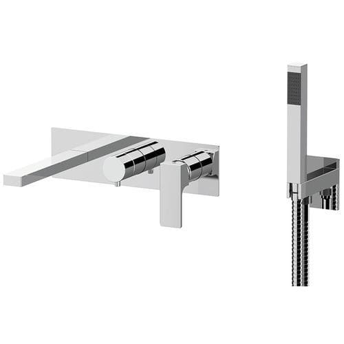 Einbau-Einhebelmischer - 830REP2WB - Rubinetterie Mariani - für Badewanne / wandmontiert / verchromter Messing