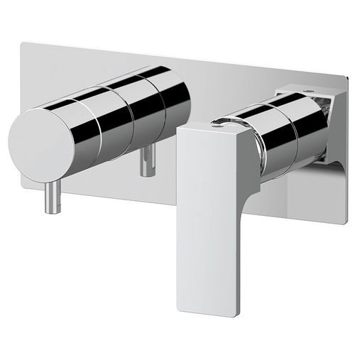 Einbau-Einhebelmischer - 773REP2WB - Rubinetterie Mariani - für Badewanne / wandmontiert / verchromter Messing