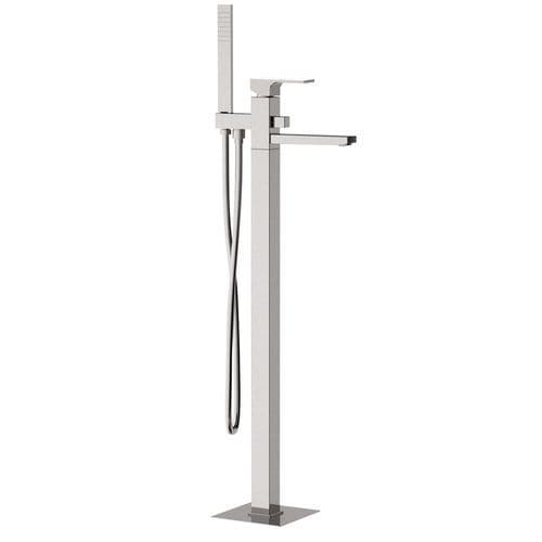 Bodenstehender Einhebelmischer - 21ARE - Rubinetterie Mariani - für Badewanne / verchromter Messing / für Badezimmer