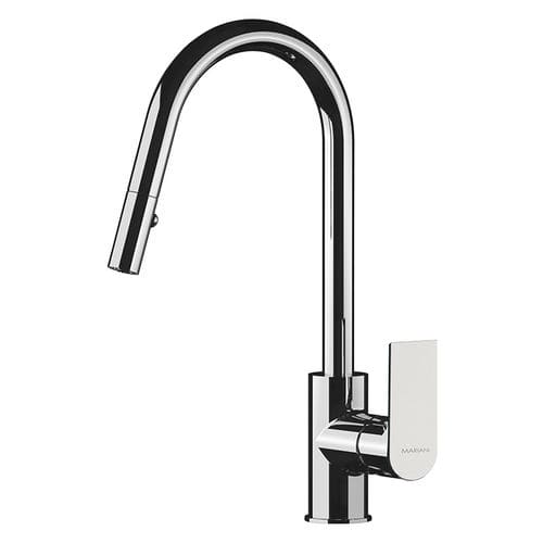 Aufsatz-Einhebelmischer - 585AV - Rubinetterie Mariani - verchromter Messing / für Küche / 1-Loch