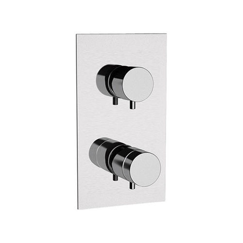 Einhebelmischer für Dusche - 126AV5P2 - Rubinetterie Mariani - wandmontiert / thermostatisch / verchromter Messing