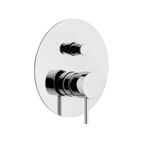 Einhebelmischer für Dusche - 173NX - Rubinetterie Mariani - wandmontiert / verchromter Messing / für Badezimmer