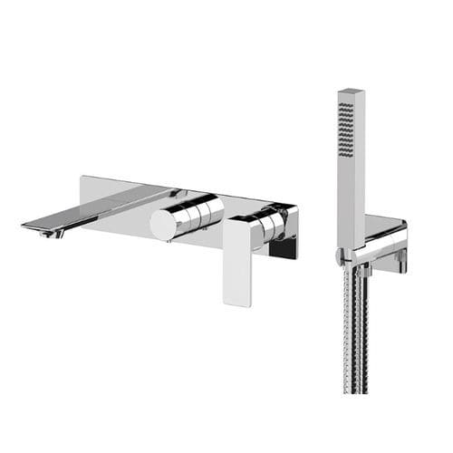 Einhebelmischer für Badewanne - 830ICP2WB - Rubinetterie Mariani - Einbau / wandmontiert / verchromter Messing