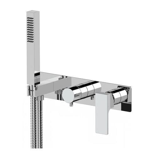 Einbau-Einhebelmischer - 873REP2WB - Rubinetterie Mariani - für Badewanne / wandmontiert / verchromter Messing