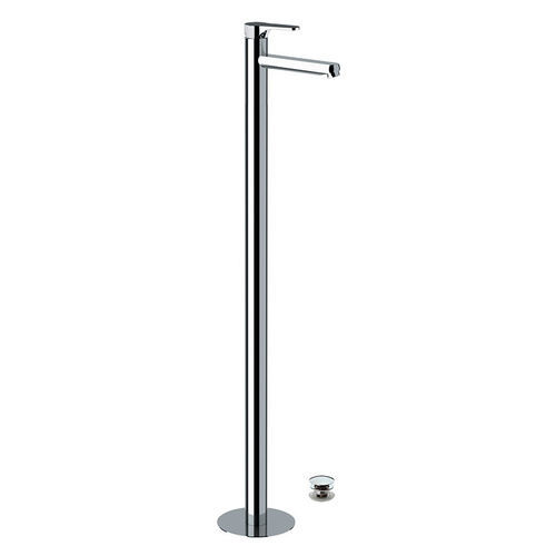 Einhebelmischer für Waschtisch - 385SF - Rubinetterie Mariani - bodenstehend / aus verchromtem Metall / für Badezimmer