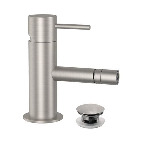 Bidet-Einhebelmischer - 482UMX - Rubinetterie Mariani - Aufsatz / Edelstahl / für Badezimmer