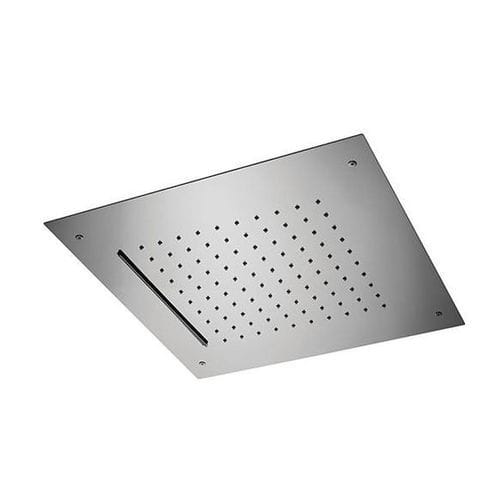 Duschkopf für Deckeneinbau - SSQ43C - Rubinetterie Mariani - deckenmontiert / quadratisch / Regenstrahl
