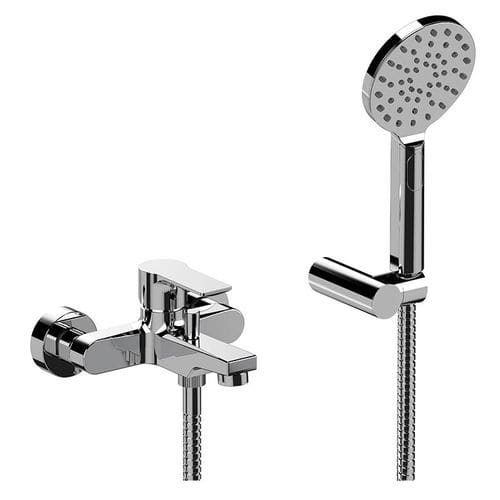Einhebelmischer für Duschen - 230TD - Rubinetterie Mariani - Aufsatz / verchromter Messing / für Badezimmer