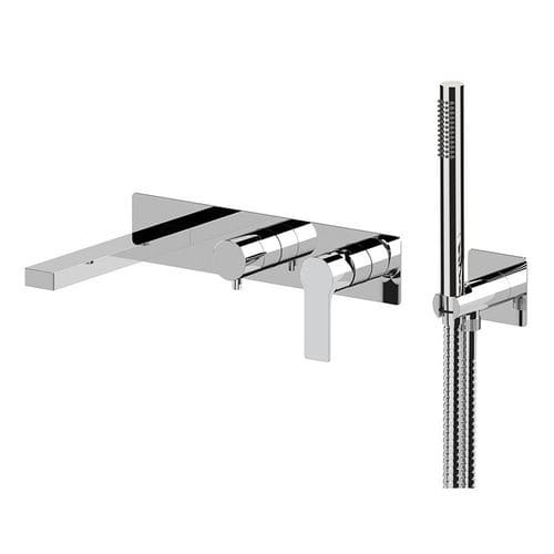 Einhebelmischer für Badewanne - 830TDP2WB - Rubinetterie Mariani - Einbau / wandmontiert / verchromter Messing