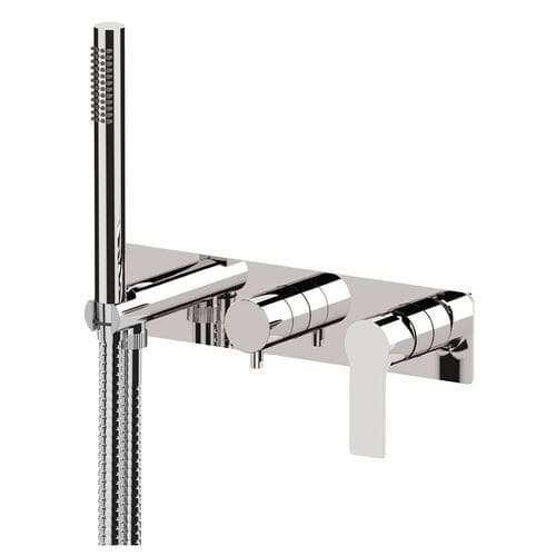 Einhebelmischer für Badewanne - 873TDP2WB - Rubinetterie Mariani - Einbau / verchromter Messing / für Badezimmer