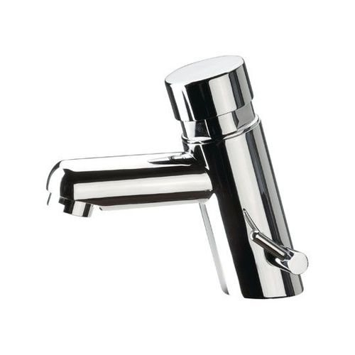 Wasserhahn für Waschtisch - 393TP - Rubinetterie Mariani - Aufsatz / Selbstschluss / verchromter Messing