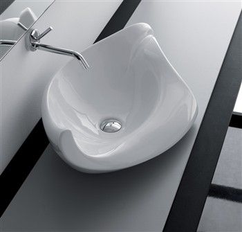 Aufsatzwaschbecken - DIABLE - Ceramic Vulcano - Keramik / organisch / originelles Design