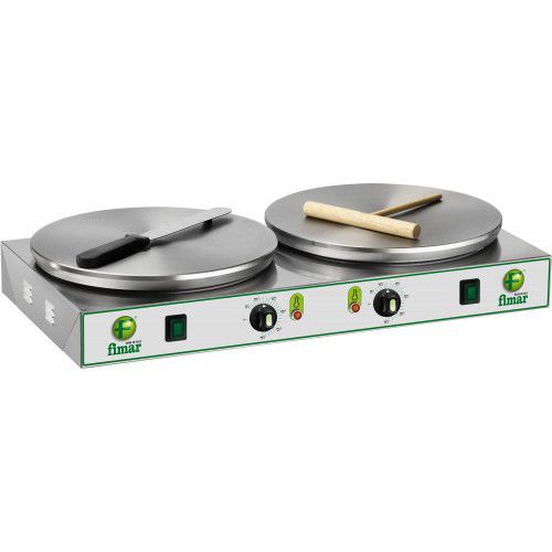 Elektrischer Crêpes-Maker - CRP2N - Fimar - Profi / doppelt