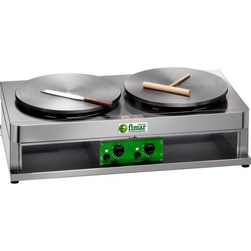 Elektrischer Crêpes-Maker - CR400G2 - Fimar - Profi / doppelt