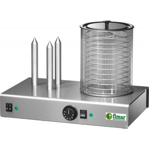 Hot-Dog-Maschine / für professionellen Einsatz - WD3 - Fimar