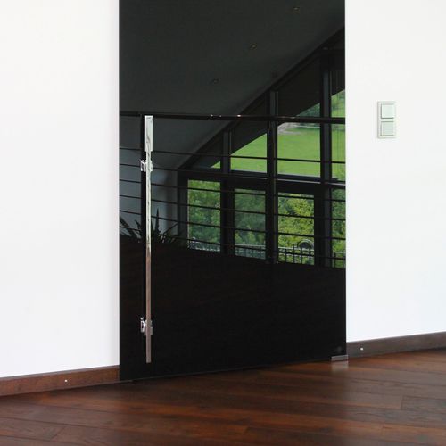 Stoßgriff für Glastür - BALEA TG.1140 - MWE Edelstahlmanufaktur - für Schiebetür / Edelstahl / modern