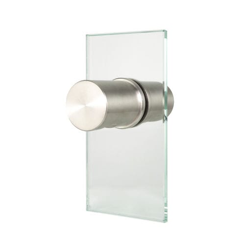 Moderner Türknopf - SA.3300 - MWE Edelstahlmanufaktur - Edelstahl / für Glastür