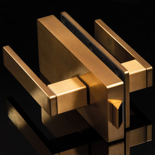 Griff für Glastür - AKZENT EVO - MWE Edelstahlmanufaktur - Edelstahl / polierter Edelstahl / modern
