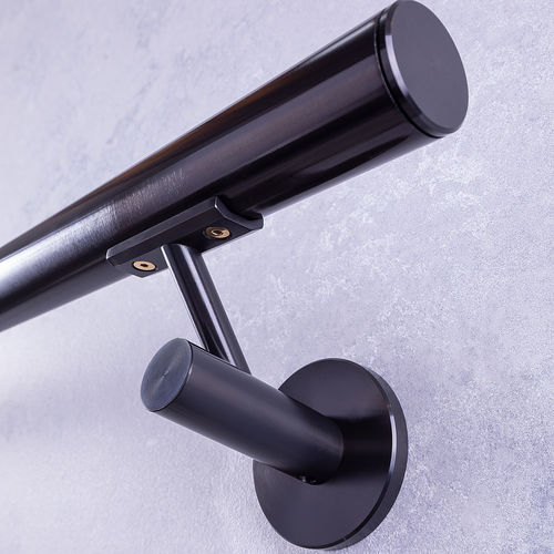 Edelstahl-Handlauf - CONCEPT E - MWE Edelstahlmanufaktur - Holz