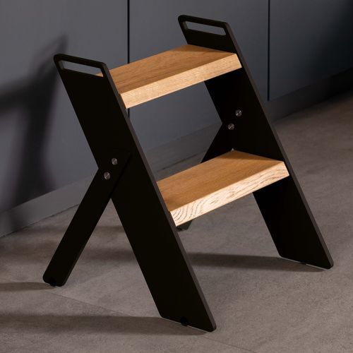 Design-Klappleiter / für den Innenbereich - Alpha SL.6041 - MWE Edelstahlmanufaktur