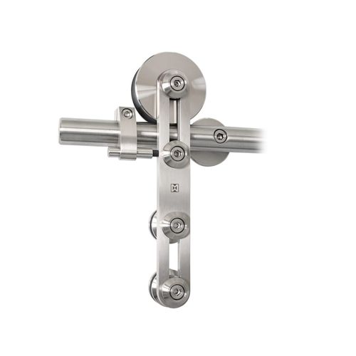 Edelstahl-Schiebesystem - PROTEC ST.1016 - MWE Edelstahlmanufaktur - Glastüren / für Holztür