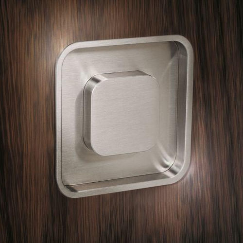 Griff für Schiebetür - GR.6605 - MWE Edelstahlmanufaktur - für Glastür / Edelstahl / modern