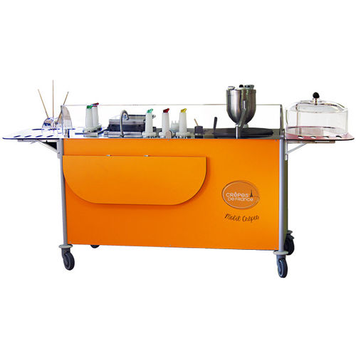 Wagen für Gewerbegebrauch - CG - CREPES DE France - klappbar / Aluminium / Edelstahl