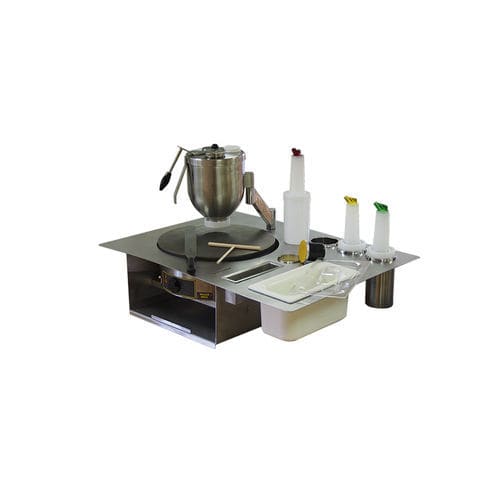 Elektrischer Crêpes-Maker - 1C - CREPES DE France - Gas / Profi
