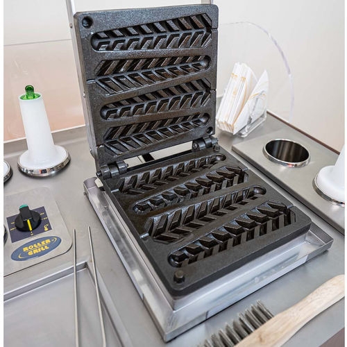 Profi-Waffeleisen - GES23 Roller Grill - CREPES DE France - Elektro / für Waffellollis / Einzel