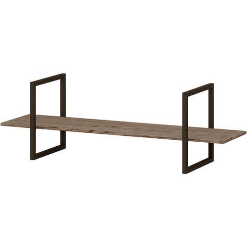 Wandmontiertes Regal - TERRA - MOBLIBERICA - modern / Holz / Metall