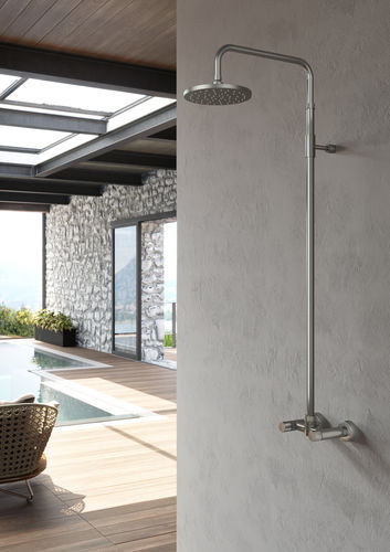 Außendusche für Pool - WATERLINE : W010 - Fontealta - aus Edelstahl 316L / für Privatgebrauch / für Gewerbegebrauch