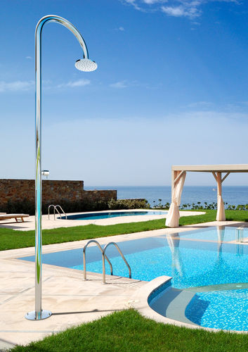 Außendusche für Pool - ORIGO C50AS - Fontealta - Edelstahl / für Privatgebrauch / für Gewerbegebrauch