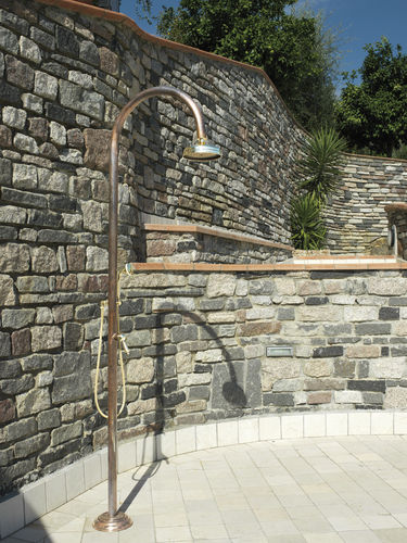 Kupfer-Außendusche - ORIGO RAME SHOWER: C50R.ME - Fontealta