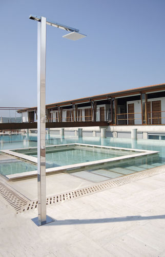 Außendusche für Pool - SQUARE SHOWER: Q86 - Fontealta - Edelstahl