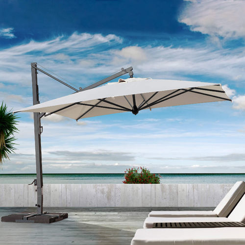 Quadratischer Sonnenschirm - Galileo Maxi Dark  - Scolaro - Ampel / schwenkbar / teleskopisch
