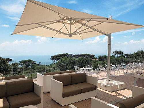 Quadratischer Sonnenschirm - Galileo Maxi StarWhite - Scolaro - Ampel / schwenkbar / teleskopisch