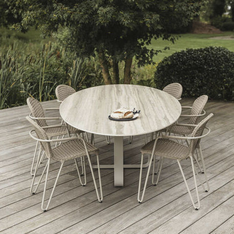 Moderner Stuhl - FIZZ - Ghekiere Industries - für Garten / für den Innenraum / Kordel