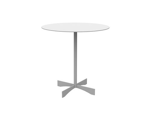 Moderner Beistelltisch - CROSS - Lourens Fisher - Metall / rund / für Privatgebrauch